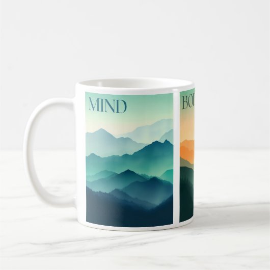 Esprit, Corps et Mug Esprit (Gauche)