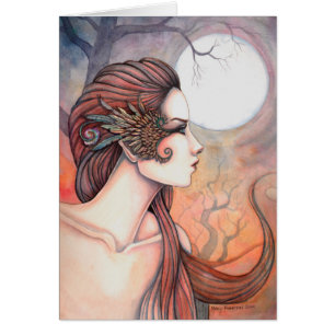 Esprit d'Artemis Déesse Grecque Fantaisie Art
