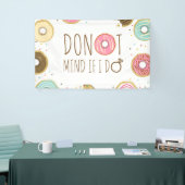 Esprit de beignet si je fais le signe de bannière (Salon professionnel)