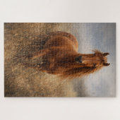 Esprit de cuivre | Cheval alezan | Puzzle (Horizontal)