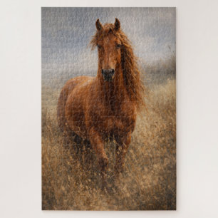 Esprit de cuivre Cheval alezan Puzzle