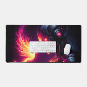Esprit de feu de phénix de robot cyber futuristic (Clavier et souris)