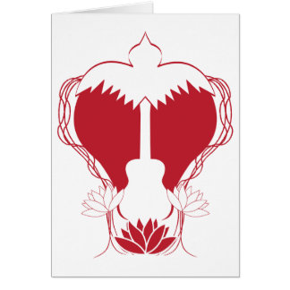 Esprit de guitare de coeur