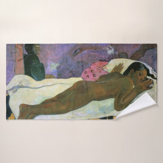 Esprit de l'observation des morts, Gauguin (Serviette de bain)