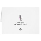 Esprit de loup (Dos Horizontal)