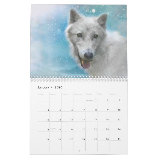 ESPRIT DES LOUPS #2 Calendrier (Jan 2026)