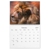 Esprit du calendrier sauvage des lions 2011 (Feb 2027)