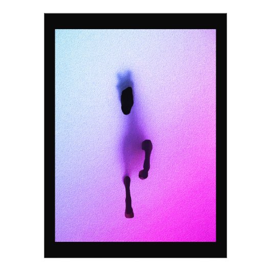 Esprit du Cheval – Art Mural Abstrait (Devant)