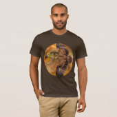 Esprit du T-shirt d'Eagle de vent (Devant entier)