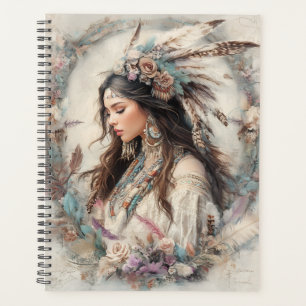 Esprit Floral : Grâce Tribale en Harmonie Pastel