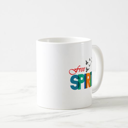 Esprit libre | 13# Mug classique (Devant droit)