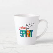 Esprit libre | Latte Mug (Droite)