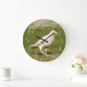 (Esprit) Raven blanc rare et horloge murale (Maison)