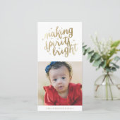 Esprits brillants | Cartes photos de vacances (Debout devant)