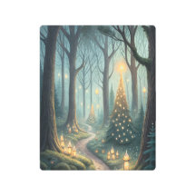 Esprits de la forêt de Noël | Art fantastique d'hi