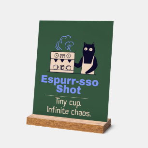 Espurr-sso Espresso - Chat et café drôle - Jeu de