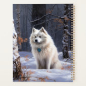 Esquimau Américain Laisser Neige Noël (Dos)