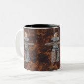 Esquimau, Inukshuk Inuit Boire de la Mug (Devant gauche)