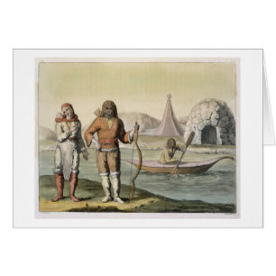 Esquimaux à la baie de Hudson, de 'Le Costume