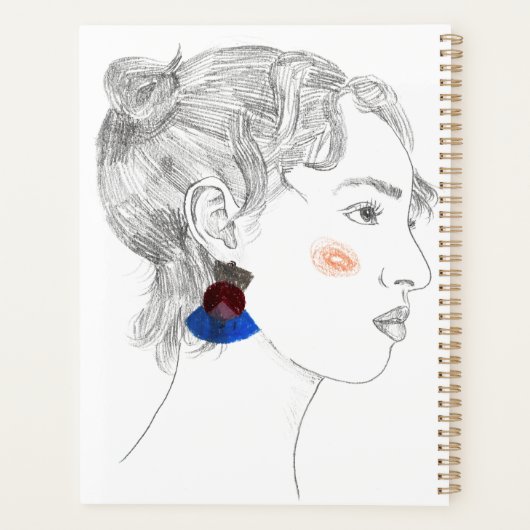 Esquisse d'aperçu - Portrait (Dos)