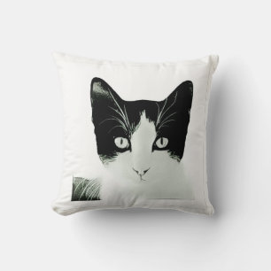 Esquisse de chat oreiller