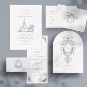 Esquisse de lieu | Faire-part de mariage