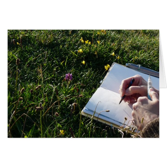 "Esquisse de nature " (Devant horizontal)