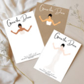 esquisse la robe style 4 blanc carte arrière - pla