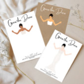 esquisse la robe style 5 blanc carte arrière - pla