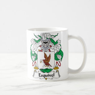 Esquivel Family Crest Koffiemok