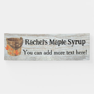 Esraahoutsiroop 76cm x 244cm Aangepaste Banner
