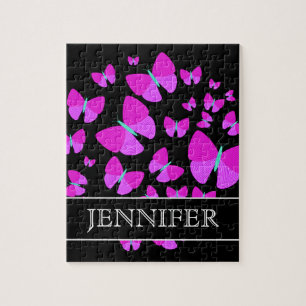 Essaim des papillons artistiques + Puzzle nommé