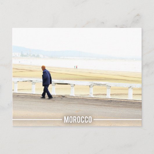 Essaouira Beach, Marokko Briefkaart (Voorkant)