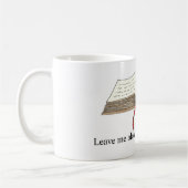 "Essayant de lire" la tasse (Gauche)