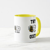 Essayez avant d'abandonner ! Mug (Devant droit)
