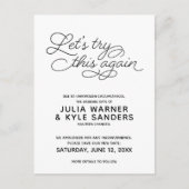 Essayons cette fois encore Carte postale reportée  (Devant)