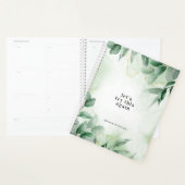 Essayons Encore | Marbre de verdure Monogramme (Devant avec enveloppe)
