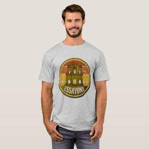 Essayons Engineer Castle Retro T‑Shirt T-shirt