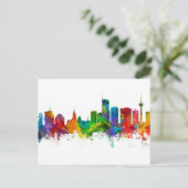 Essen Germany Skyline Briefkaart (Staand voorkant)