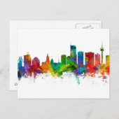 Essen Germany Skyline Briefkaart (Voorkant / Achterkant)