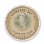 Essence de Fantôme - Étiquette de Pharmacie Hallow (Devant)