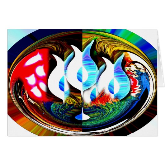 Essence de la carte d'art Springtime (Devant horizontal)