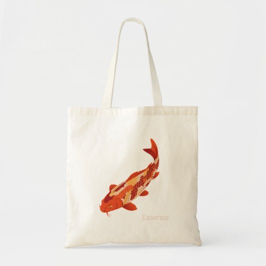 Essence – Koi Symbol of Growth and Inner Strength Tote Bag (Voorkant)