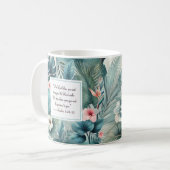 Essence tropicale Mug de bénédiction matinale (Devant gauche)