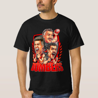 Essendon Bombers team ontwerp T-Shirt - AFL