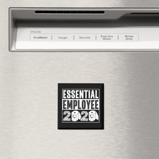 Essential Employee 2020 Quarantine Appreciation Magneet (Insitu (Vaatwasser))