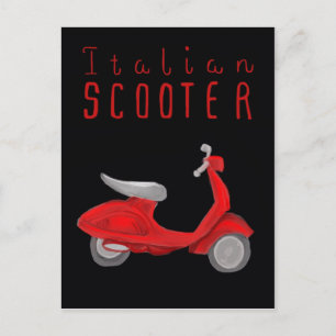 Essential Italië Briefkaart - Italiaanse scooter