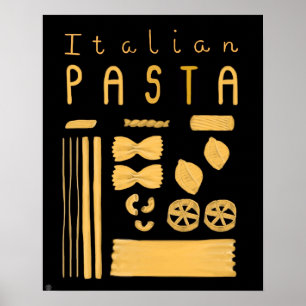 Essential Italië Poster - Italiaanse pasta