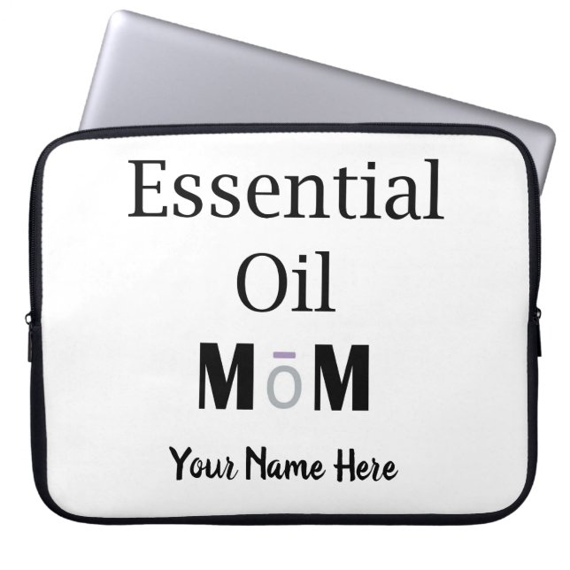 Essential Oil Mam Laptop Sleeve (Voorkant)