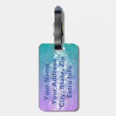 Essential Oil Mam met aangepaste tekst Bagagelabel (Achterkant verticaal)